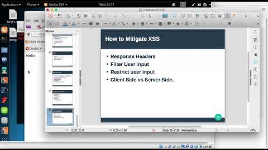 Web Application Penetration Testing 30 | Mitigating XSS, response headers and input filtering
