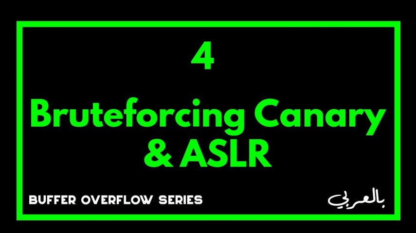 Lesson 4 | Bypassing Canaries and ASLR with Bruteforce