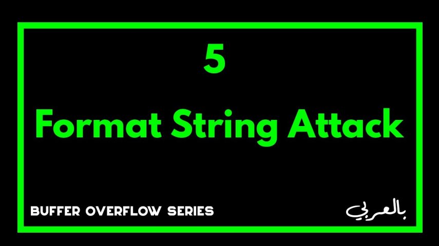 Lesson 5 | Format String Attack