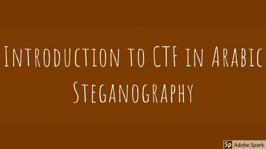 مقدمة عن تحديات التقاط العلم 4 (steganography)