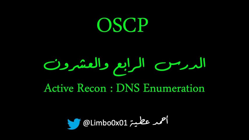 Offensive Security Certified Professional‬‎ / OSCP |Module7 - Active Recon : DNS Enumeration